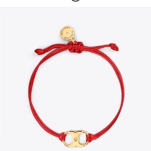 Authentic Tory Burch 18k gold plated embrace ambition bracelet